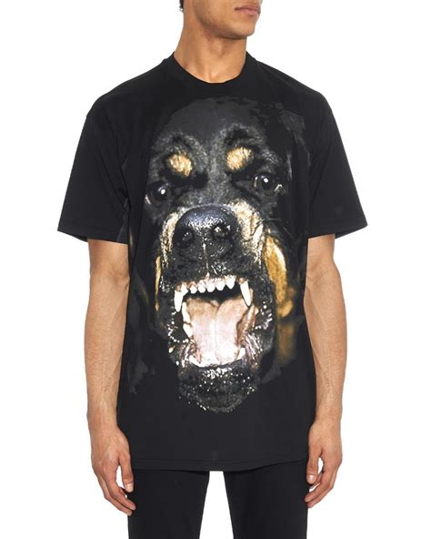 givenchy rottweiler t shirt black|Givenchy rottweiler t shirt women.